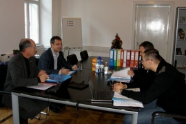 Meeting with EUSA Auditors