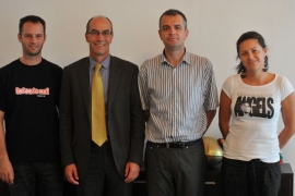 Working meeting with EUSA Treasurer