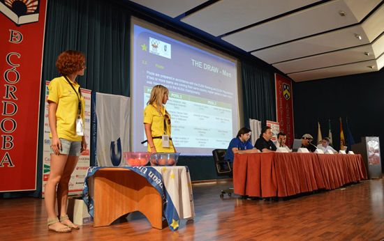 Football teams' draw at the General Technical Meeting Football teams' draw at the General Technical Meeting