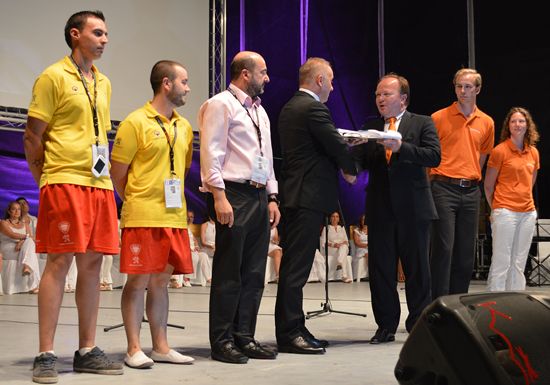 Flag passing Flag passing