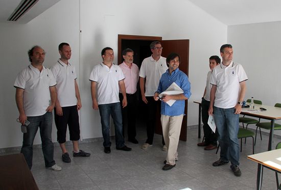 Checking the meeting rooms facilities Checking the meeting rooms facilities