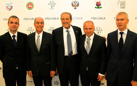 Representatives of FISU and EUSA Representatives of FISU and EUSA