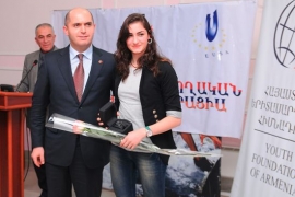 Best student athletes awarded in Armenia