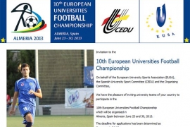 Invitation EUC Football 2013