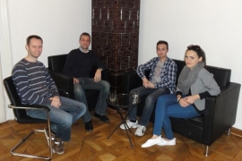 MUSC from Malta visit EUSA Office