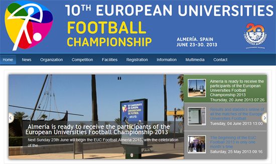 EUC Football 2013 Official website EUC Football 2013 Official website