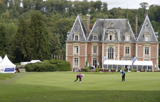 Scenic golf course Scenic golf course