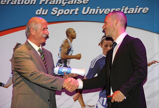 Passing EUSA flag to the next Organiser Passing EUSA flag to the next Organiser