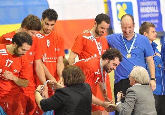 Medal awarding Medal awarding