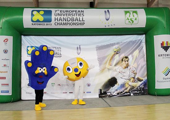 Mascots of the event