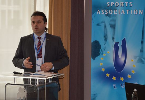 EUSA Sports Manager Mr Patrik Perosa EUSA Sports Manager Mr Patrik Perosa
