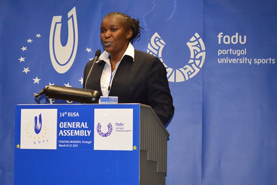 Mrs Penninah Kabenge, FASU Secretary General