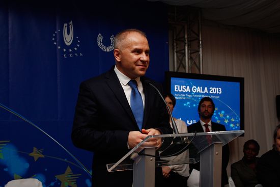 Final thanks by EUSA President Mr Roczek