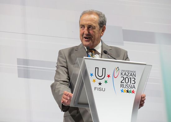 FISU President Mr Gallien FISU President Mr Gallien