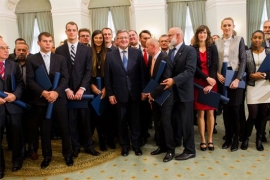 President of Poland awards AZS