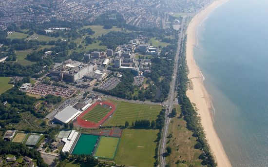 Swansea Bay and the University Campus
