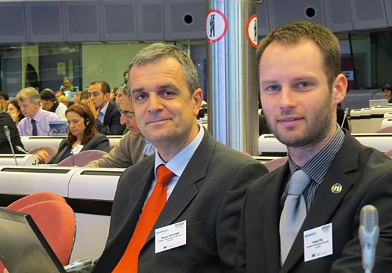 EUSA Representatives Mr Pecovnik and Mr Pisl in attendance EUSA Representatives Mr Pecovnik and Mr Pisl in attendance