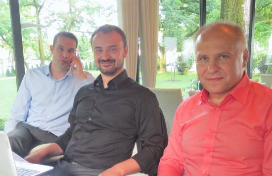 Gordan Kozulj and Zrinko Custonja, EUG2016 with Adam Roczek, EUSA Gordan Kozulj and Zrinko Custonja, EUG2016 with Adam Roczek, EUSA