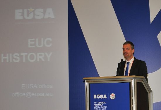 Events report by EUSA Secretary General Mr Matjaz Pecovnik