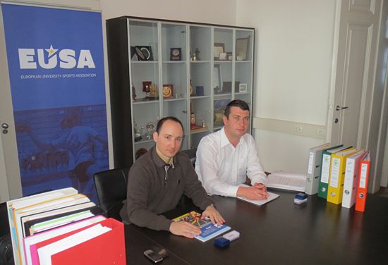 EUSA Auditors Mr Rakazki and Mr Liviu EUSA Auditors Mr Rakazki and Mr Liviu