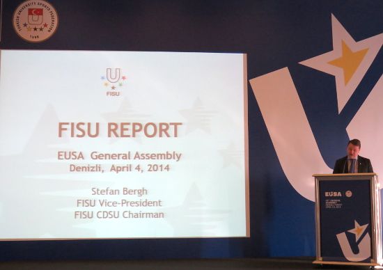 FISU presentation by Mr Stefan Bergh, FISU Vice-President