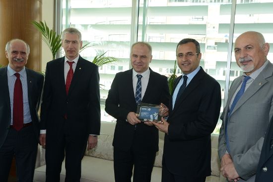 TUSF and EUSA representatives with the Governor of Denizli Province TUSF and EUSA representatives with the Governor of Denizli Province