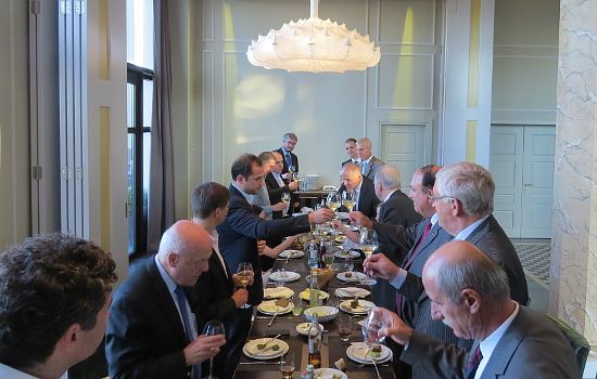 Formal dinner with the Minister Formal dinner with the Minister