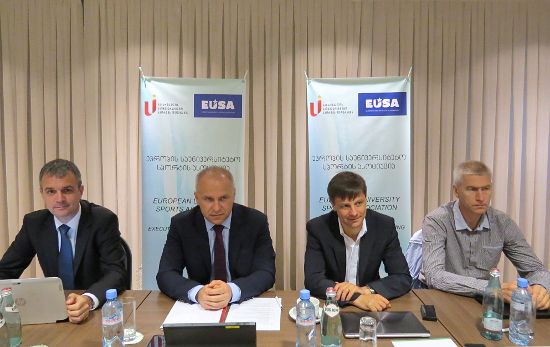 EUSA Secretary General, President, Treasurer and Vice-President EUSA Secretary General, President, Treasurer and Vice-President