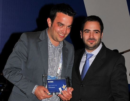 EUSA Photo Competition award presented to Mr Boris Brnovic