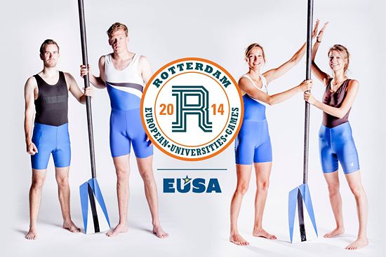 Rowing is one of the sports offered at the 2014 EUSA Games Rowing is one of the sports offered at the 2014 EUSA Games
