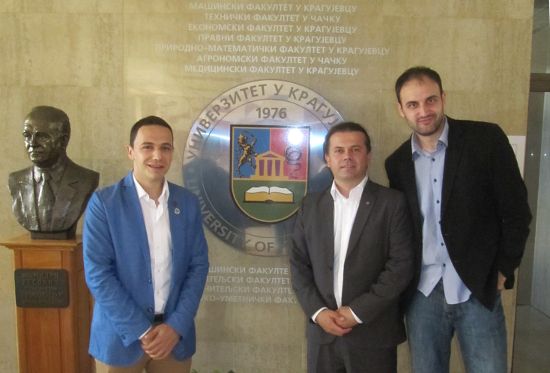 Mr Petrovic, Mr Perosa and Mr Tanasijevic Mr Petrovic, Mr Perosa and Mr Tanasijevic