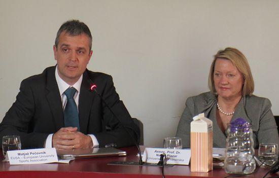 EUSA Secretary General Mr Matjaz Pecovnik EUSA Secretary General Mr Matjaz Pecovnik