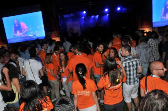 Party with DJ Lucien Foort concluded the Opening ceremony Party with DJ Lucien Foort concluded the Opening ceremony