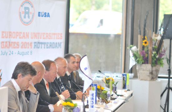 Panel at the Press Conference Panel at the Press Conference