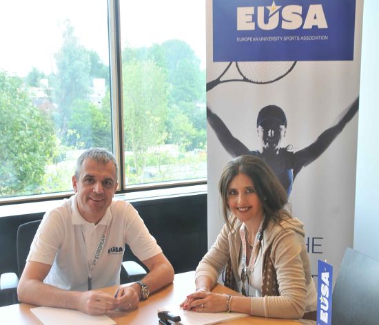 Meeting EUSA - EATE (Hellenic Committee for University Sport) Meeting EUSA - EATE (Hellenic Committee for University Sport)