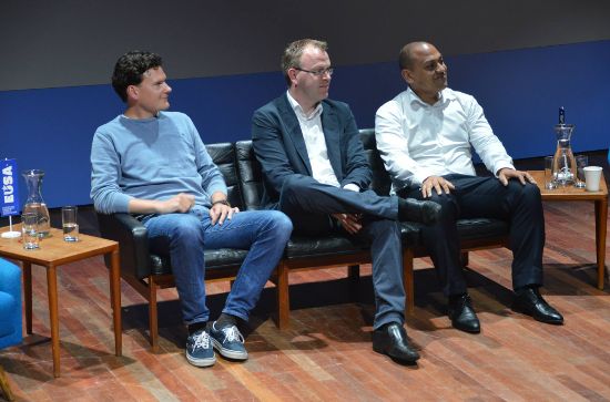 Speakers at the last masterclass at the EUGames 2014 Speakers at the last masterclass at the EUGames 2014