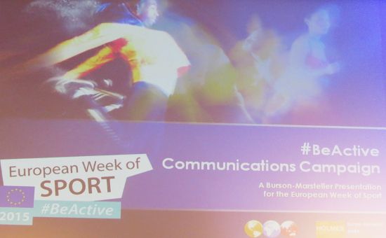 Introduction of the #BeActive campaign and promotion Introduction of the #BeActive campaign and promotion