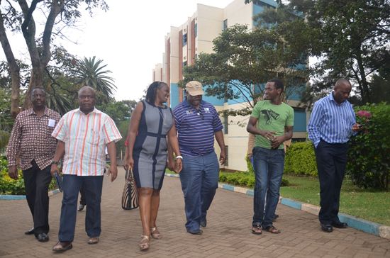 Inspection visit of the Campus Inspection visit of the Campus