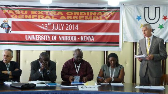 FISU 1st Vice President Mr Matytsin addressing the Assembly FISU 1st Vice President Mr Matytsin addressing the Assembly