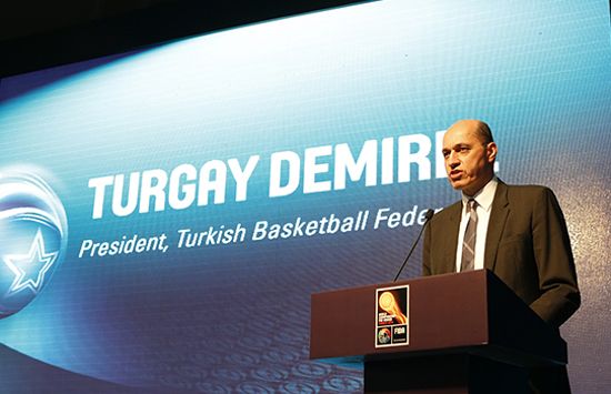 New FIBA Europe President Mr Turgay Demirel New FIBA Europe President Mr Turgay Demirel