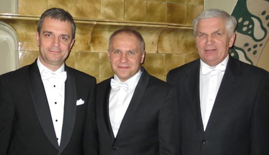 EUSA representatives: Matjaz Pecovnik, Secretary General; Adam Roczek, President; Ceslovas Garbaliauskas, EC Member EUSA representatives: Matjaz Pecovnik, Secretary General; Adam Roczek, President; Ceslovas Garbaliauskas, EC Member