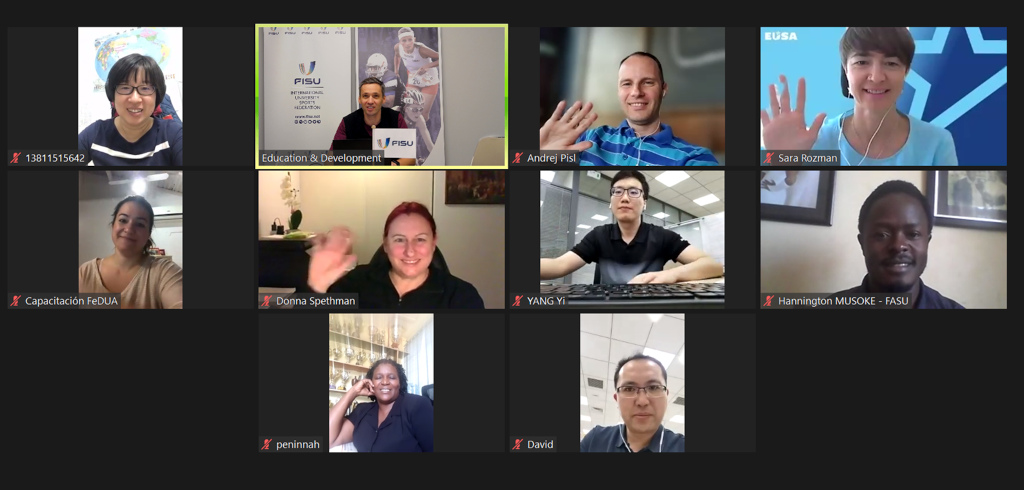 FISU-CUSF online IDUS meeting