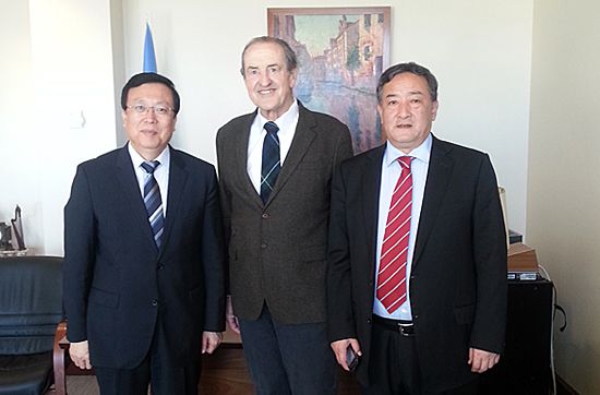 FISU President meets the UNESCO representatives FISU President meets the UNESCO representatives