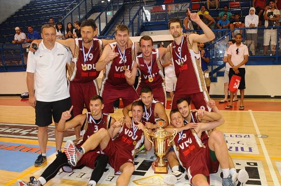 Men's winning team: Kaunas University from Lithuania Men's winning team: Kaunas University from Lithuania