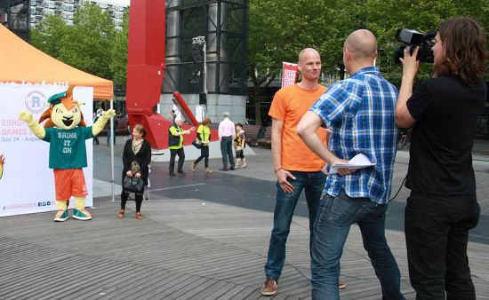 TV interview with EUG tournament director Mr Henk Smit TV interview with EUG tournament director Mr Henk Smit