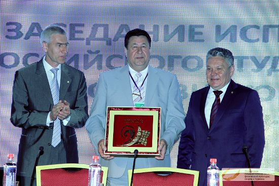 Oleg Matytsin, Rais Mubarakzyanov and Rafis Burganov Oleg Matytsin, Rais Mubarakzyanov and Rafis Burganov