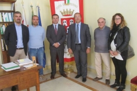 EUSA visits Camerino in preparation for EUC Volleyball 2015