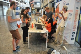 International Volunteers arriving to Rotterdam