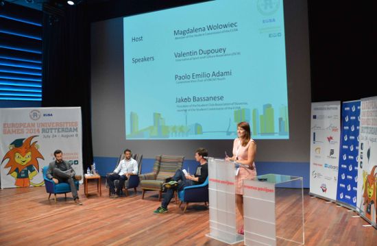 Masterclass during EUGames on youth employability in sport Masterclass during EUGames on youth employability in sport