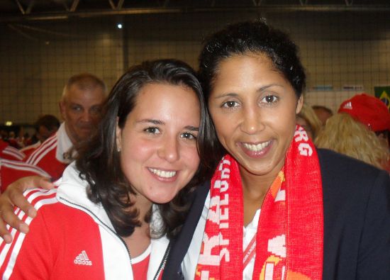 Eileen Schindler /on the left/ (GER) Eileen Schindler /on the left/ (GER)